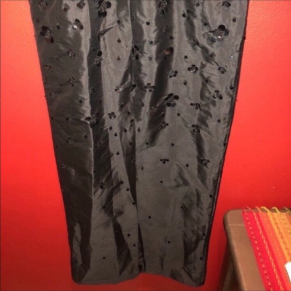 BHLDN Adrianna Papell Rosie Off Shoulder Column Gown - Picture 10 of 13